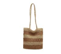GMBYLBY Shoping Bags Shoulder Crochet Knitted Crossbody Woven Beach Bag Versatile For Girl Women Fashion LadyPurse Tote Bag