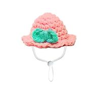 GMBYLBY Small Animal Hand Knitted Pet Hat Tiny Hamster Hat For Parrot Snake Guinea Pigs Head Cover Costume Hamster For Really Tiny Really