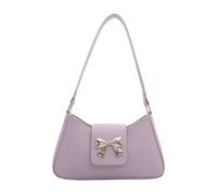 GMBYLBY Sophisticated Armpit Bag For Women Bows Handbag PU Leather Shoulder Bags Trendy Underarm Purse Various
