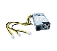 GMBYLBY Space Saving 1U 250/300/400/500W Flexs ATXs Power Supply With Fixed Cable And Enhanceds PCIe 6Pin Compatibility