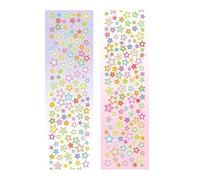 GMBYLBY Starry Skies Series Decorative Tape Masking Hand Account Lovely Washis Paper Journal Supplies Decorative Lovely Washis Masking Starry Skies Series Artists