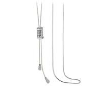 GMBYLBY Stylish Crystal Tassels Pendant Necklace Delicate Inlayed For Autumn And