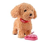 GMBYLBY Travel Friendly Robotic Pet Dog Toy Lightweight Frame Responsive to Soft Strokes for Enjoyable Play in Various Setting Repeat Pattern Toy