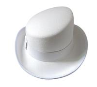 GMBYLBY Versatiles Wool Hat Comfortable Atmospheres Sophisticated Unisex British for Magicans Shows and Themed Parties Stage