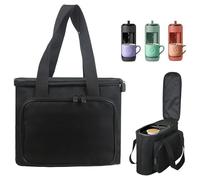 GMBYLBY Waterproof and Shockproof Portable Cover for Single Serve Coffee Machines Featuring Thick Cushioning and Sturdy Structure Travel Bag