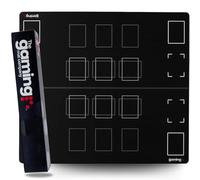 GMC YuGiOh Speed Duel TCG Gaming Mat - 2 Player Compatible TCG Board Playmat - Portable Card Game Playmat for Beginner & Advanced Players - Waterproof Card Gaming Mat