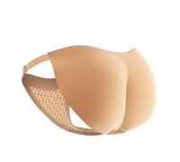 GMDNS Sexy Enhancer Comfortable Skin/Black Booty Padded Hip Lifting Pants Body Shaper Panties Buttocks Pads Panties,color,M