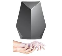 GMDQ 1600W Powerful Hand Dryer, Wall-Mounted Quiet Bathroom Dryer with No-Drill Installation, Compact Automatic Sensor Dryer for Home, Kitchen, Hotel