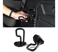 GMDUHK Rear Seat Backrest Adjustment Bracket intended for Land Rover Defender 110 2020-2024, Black Anodised Aluminium Risers | Increase 5° Tilt Angle | Back Row Comfort Upgrade