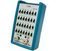 GME RD-300 Capacitance Substitution Decade Box, 7 Decades Range, 1Ω to 11MΩ, 1% Accuracy, 1-Watt Rated resistors, Designed in The USA