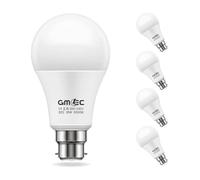 GMEC 18W B22 LED Light Bulb - 6500K Cool White, Non-Dimmable, Equivalent to 150W Incandescent, 2100 Lumen, 25,000 Hours, Energy Efficient Lighting Pack of - 4