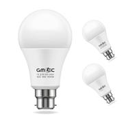 GMEC 18W B22 LED Light Bulb - 6500K Cool White, Non-Dimmable, Equivalent to 150W Incandescent, 2100 Lumen, 25,000 Hours, Energy Efficient Lighting Pack of -2
