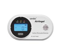 GMEC Air Angel Carbon Monoxide Alarm | CO Detector with Digital LCD Display | AA Batteries Included | 10-Year Sensor Life | Home Safety Device