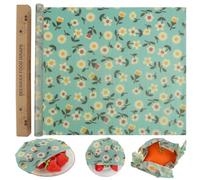 GmeDhc 1 Roll of Beeswax Cloths, Wax Paper for Food, Reusable Beeswax Cloths for Wrapping, Food, Cheese Bread, 100 x 33 cm