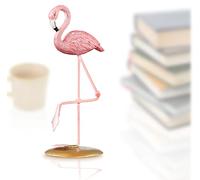 GmeDhc Flamingo Ornament, Resin Flamingo, Flamingo Ornaments for the Living Room, Modern Simulation Animal Statue for Home Garden Decorations, Creative Gifts Car Ornaments Desktop Accessories