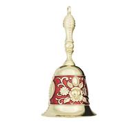 GmeDhc Gsrhzd Bell, 1 Piece Table Bell, Classic Hand Bell, Metal Bells, for School, Dinner at the Reception, Hotel Service, Meditation Prayer