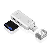 Gments USB XD Card Reader For Fuji and Olympus Cameras USB 2.0 XD Camera Memory Card Reader Adapter Up to 480MBs Easy to Read XD Picture Photo Card Reader, Supports Windows + Mac, White