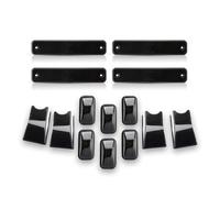 GMEVEMKFKG Mirror Indicators Light For Hummer H2 SUV/SUT 2003-2009 Cab Roof Marker Light Side Turn Signal Lights Door Panel Tail Brake & Rear Fog Lamps(14PC Cab Side Marker)