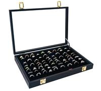 GMFrames Pin Badge Display Case, Ring Storage Box,Large Jewellery Display Box with Clear Window,Shadow Box Frame for Medals,Brooch,Earring