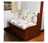 GMGQJST Caravan Seat Covers 2pcs/set Elastic RV Dinette Cushions Covers Floral Print Spandex Armless Sofa Cover Camper Car Bench Cover Furniture Protector(Color 06)