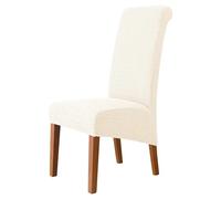 GMGQJST Chair Covers Back Universal Chair Cover for Dining Room Hotel XL M Size Jacquard Extra Large Stretch Spandex Chair Covers Washable(3,M size (45-58cm))