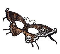 GMGQJST Feather Mask Masquerade Party Half Face Accessory Feather Butterfly Mask Party Annual Mystery Eye Mask(Style 2)