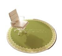 GMGQJST Office Chair Mat Round Learning Computer Room Carpet Simple Rugs For Bedroom Soft And Easy To Clean Study Rug Large Area Carpets For Living Room(G,100x100cm)