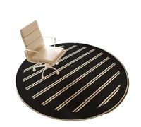 GMGQJST Office Chair Mat Round Learning Computer Room Carpet Simple Rugs For Bedroom Soft And Easy To Clean Study Rug Large Area Carpets For Living Room(F,80x80cm)