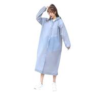 GMGQJST Poncho Waterproof Adult 4pcs Waterproof Hooded Rain Coat For Men And Women, Impermeable Raincoat(Grey)