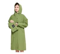 GMGQJST Poncho Waterproof Adult Lightweight Waterproof Classic Raincoat Long Rain Jacket(COLOR1,L)