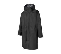 GMGQJST Poncho Waterproof Adult One Pieces Long Raincoats Grey Black Waterproof Raincoat Men Women Outdoor Poncho Travel Hiking Tour Fishing Rain Coat(Black,M-XL)