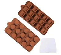 GMHLLES 2 PCS Chocolate Bar Moulds,Silicone Dubai Chocolate Mould,Easy to Release and Clean for Dubai Chocolates DIY Pistachios Bar Kitchen Baking