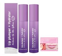 GMHLLES 2 Pcs Hydrator Lip Plumper for Older Women, Long-Lasting Moisturizing Lip Plumper with Strawberry Flavor Lip Mask for Daily Skin Care