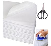 GMHLLES 3PCS Fusible Interfacing Fabric Interfacing for Sewing Iron on 1x2m Interfacing Iron on Fabric for Sewing, Quilting, Topstitching, Crafting, Collars and Dress Making