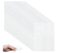 GMHLLES 40 Pcs Lint Free Cloths for Oiling Wood Lint-Free White Microfibre Cloths Reusable Soft Polishing Spotless Cleaning for Screen Wiping Glass Home Office Car Scratch Free Dust Cloth (25x35cm)