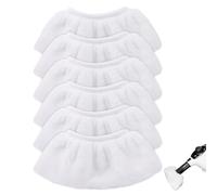 GMHLLES 6 PCS Steam Cleaner Pads for Karcher Microfibre Cloth Cover Pads Washable Steam Cleaner Mop Pads for Karcher SC2 SC3 SC4 SC5 Replaceable Hand Nozzle Accessories