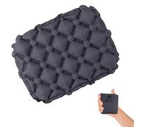 GMHLLES Inflatable Cushion, 44 * 34cm Portable Waterproof Travel Air Cushion Seat, Foldable Design Small and Portable with Storage Bag for Camping Concert Beach