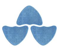 GMHLLES Steam Mops 3 Pack Steam Mop Pads Steam Mop Pads Compatible with Vax Compatible with S-86-Sf-Cc S7 S7-A S2 S2s S2st Replacement Parts Machine Washable Microfiber Cleaning Pad (Blue)