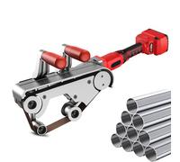 GmhXylophyte Metal Pipeline Polishing Machine, Pipe Tube Polisher Sander, Variable Speed Stainless Steel Pipe Round Tube Polisher, For Burnishing, Finishing, Grinding F