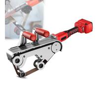 GmhXylophyte Pipe Belt Sander 1100w, 6 Variable Speeds, Sanding Belt - For Burnishing, Finishing, Rust Removal On Pipes And Tubes, For Metal Finishing, Heavy-Duty Tool F