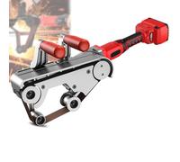 GmhXylophyte Pipe Tube Polisher Sander, Pipe Belt Sander With 6 Variable Speeds, Professional Belt Sander Grinding Machine, For Burnishing Finishing Rust Removal F