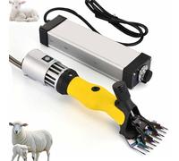 GmhXylophyte Sheep Shears Electric 1300w Sheep Clippers Professional Infinite Speed Adjustable 0-3000rpm Low Noise Animal Grooming Clippers With Output Transformer N