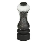 Grunwerg SP-110BK Salt or Pepper Mill, Plastic, Matt Black