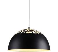 GMJGCIRVC Chandelier Lamp, Hollow Metal, Single Head Hanging Light, Half Round Pendant Ceiling Bar Club Decoration Lighting Fixture