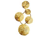 GMJGCIRVC Copper Lustre d Leaf Wall Lamp V-intage Retro Bedside Living Room Art Decor Home Lighting Wall Sconces G4 Bulb Lighting, 8 Head, FM002