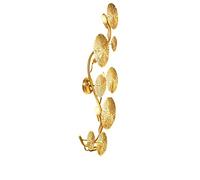 GMJGCIRVC Copper Lustre d Leaf Wall Lamp V-intage Retro Bedside Living Room Art Decor Home Lighting Wall Sconces G4 Bulb Lighting, 8 Head, FM002