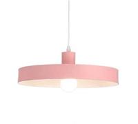 GMJGCIRVC Creative Colorful Lampshade, Iron Pendant Light, Flush Mount Single-Head Hanging Lamp, E27 Base Ceiling, Corridor Entrance Decorative Lighting Fixtures