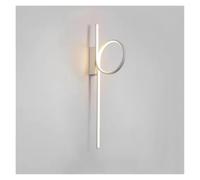 GMJGCIRVC Creative Line LED Wall Lamp Nordic Bedroom Bedside Light Modern Living Room TV Background Wall Lamp Aisle Corridor Lighting