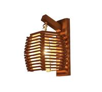GMJGCIRVC Creative Vintage Chinese Bamboo Wall Lamp E27 Wall Sconce Light Aisle Corridor Hotel Ktichen Dinging Room Restaurant Cafe Light