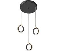 GMJGCIRVC Duplex Building Spiral Stair Modern Minimalist Long Hanging Light Light Luxury - Ring Pendant Ligh Hanging Lighting Lamp